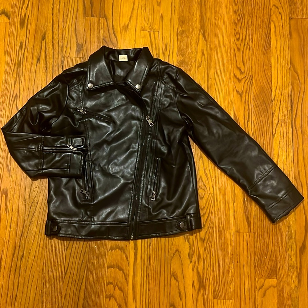Girls 12 leather jacket